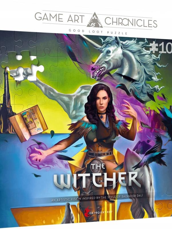 The Witcher Yennefer Game Art Chronicles Puzzle (1000 pcs)