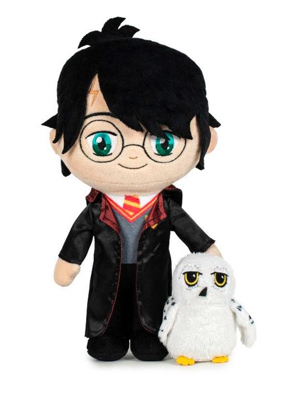 Harry Potter with Hedwig plushed set