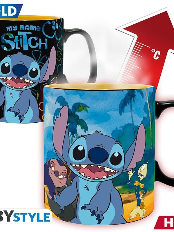 DISNEY Mug Heat Change (460 ml) - Lilo & Stitch