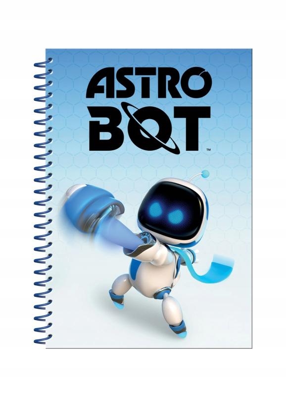 ASTRO BOT (CREW) A5 NOTEBOOK AND STICKERS