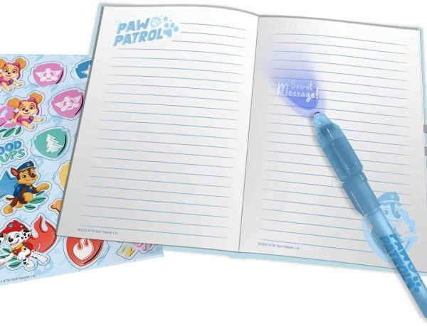 Paw Patrol secret diary with magic pen