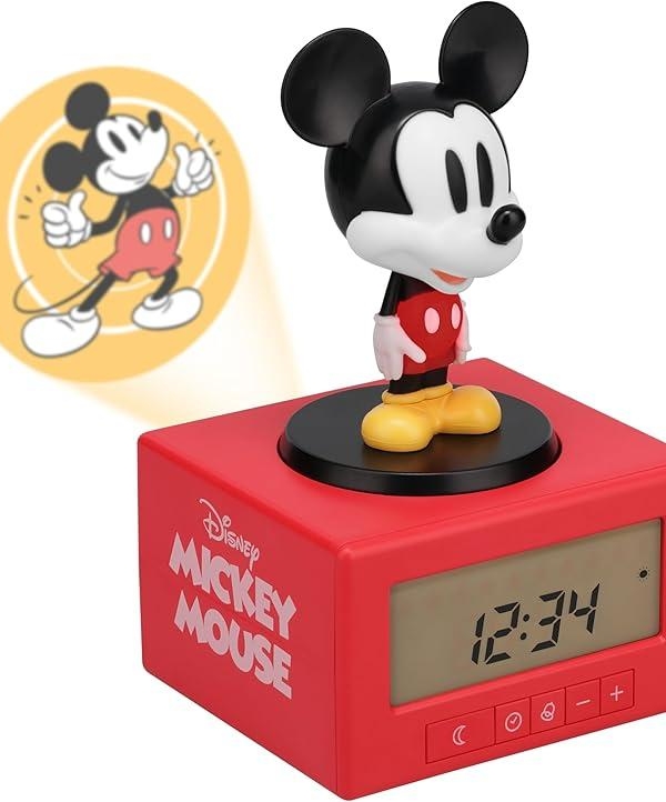Disney Mickey Mouse Sleep Training Alarm Clock (high: 16 cm)