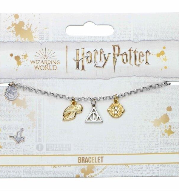 Harry Potter Charm Bracelet with Three Charms
