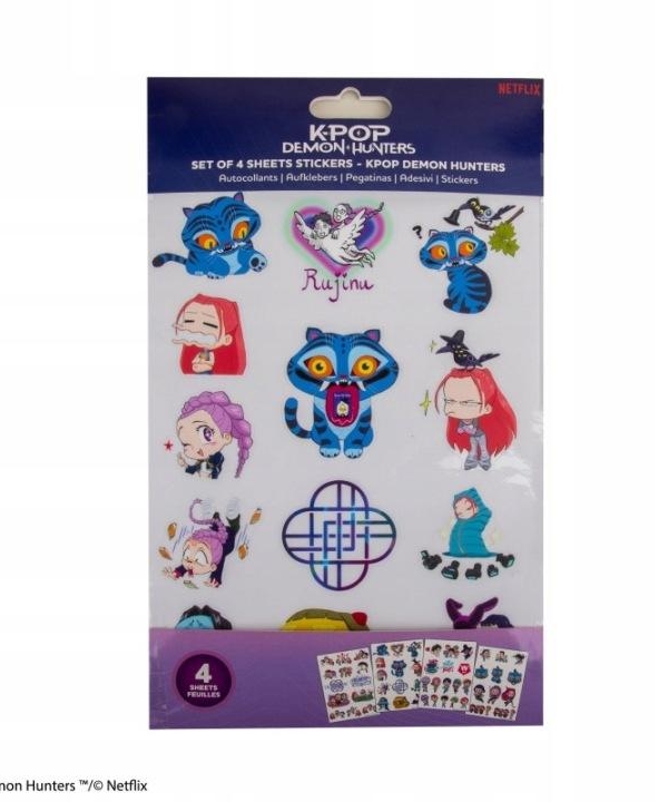 K-POP Demon Hunters stickers set (52 pcs)
