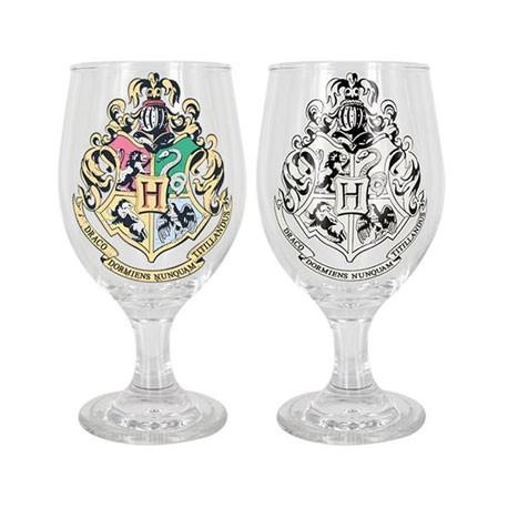 Harry Potter Hogwarts Colour Change Water Glass