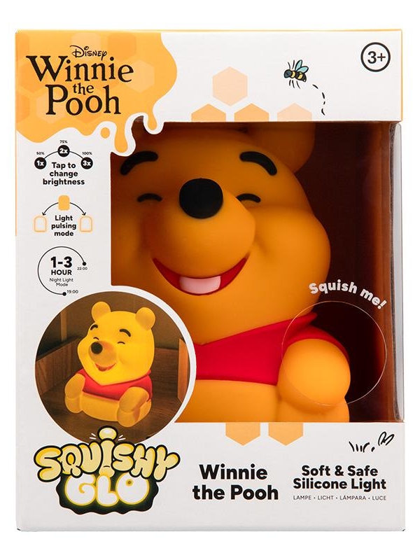 Disney Winnie the Pooh SquishyGlo Light Rechargeable (high: 15,5 cm)
