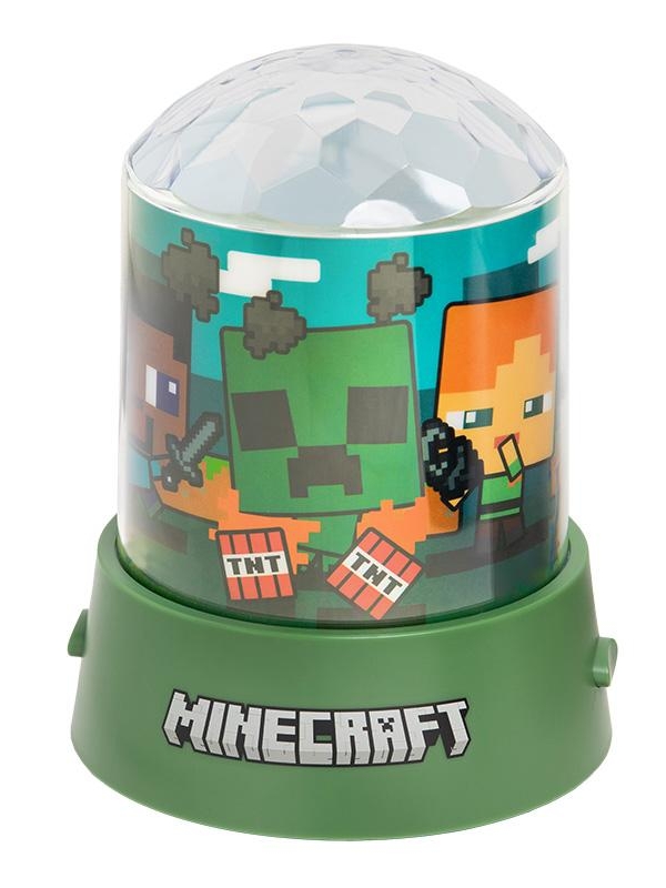 Minecraft Party Projection Light (high: 13 cm)