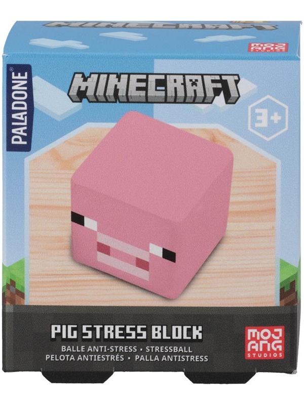 Minecraft Pig stress block